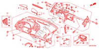 INSTRUMENTEN PANEEL(LH) voor Honda CIVIC 2.2 TYPE S 3 deuren 6-versnellings handgeschakelde versnellingsbak 2007