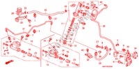 KOPPELING HOOFDCILINDER (RH) (2.0L) voor Honda CIVIC 2.0 TYPE R 3 deuren 6-versnellings handgeschakelde versnellingsbak 2009