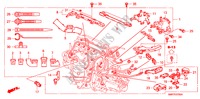 MOTOR BEDRADINGSBUNDEL (1.8L) voor Honda CIVIC 1.8 BASE 3 deuren intelligente transmissie IMT 2009