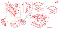 NAVIGATIE SYSTEEM(LH) voor Honda CIVIC 2.2 TYPE S     DPF 3 deuren 6-versnellings handgeschakelde versnellingsbak 2009