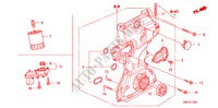 OLIEPOMP(1.8L) voor Honda CIVIC 1.8 BASE 3 deuren intelligente transmissie IMT 2008