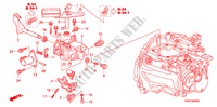 OVERSCHAKELARM/OVERSCHAKELHENDEL (1.4L) (1.8L) voor Honda CIVIC 1.4 TYPE S    PLUS 3 deuren 6-versnellings handgeschakelde versnellingsbak 2009