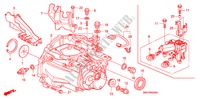 TRANSMISSIE HUIS (1.4L) (1.8L) voor Honda CIVIC 1.8 TYPE S 3 deuren 6-versnellings handgeschakelde versnellingsbak 2008