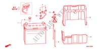 ACCU(1.8L) voor Honda CIVIC 1.8 TYPE-S    PLUS 3 deuren 6-versnellings handgeschakelde versnellingsbak 2011