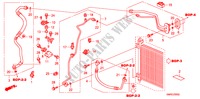 AIRCONDITIONER(SLANGEN/PIJPEN)(LH)(2) voor Honda CIVIC 2.0 TYPE-R 3 deuren 6-versnellings handgeschakelde versnellingsbak 2011