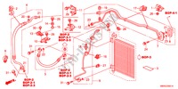 AIRCONDITIONER(SLANGEN/PIJPEN)(RH)(1) voor Honda CIVIC 1.8 BASE 3 deuren intelligente transmissie IMT 2011