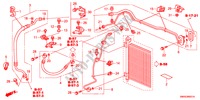AIRCONDITIONER(SLANGEN/PIJPEN)(RH)(1) voor Honda CIVIC 1.8 TYPE-S 3 deuren intelligente transmissie IMT 2011