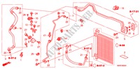 AIRCONDITIONER(SLANGEN/PIJPEN)(RH)(2) voor Honda CIVIC 2.0 TYPE-R   CHAMP 3 deuren 6-versnellings handgeschakelde versnellingsbak 2011