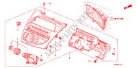 AUTOMATISCHE RADIO(LH)(2) voor Honda CIVIC 1.8 TYPE-S    PLUS 3 deuren intelligente transmissie IMT 2010
