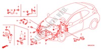 BEDRADINGSBUNDEL(LH)(1) voor Honda CIVIC 2.0 TYPE-R    PLUS 3 deuren 6-versnellings handgeschakelde versnellingsbak 2010