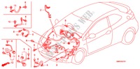 BEDRADINGSBUNDEL(RH)(1) voor Honda CIVIC 1.8 TYPE-S    PLUS 3 deuren 6-versnellings handgeschakelde versnellingsbak 2010