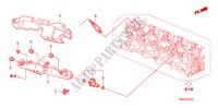 BRANDSTOF INSPUIT(1.8L) voor Honda CIVIC 1.8 TYPE-S    PLUS 3 deuren 6-versnellings handgeschakelde versnellingsbak 2011