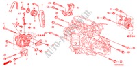 GENERATOR BEUGEL(1.8L) voor Honda CIVIC 1.8 TYPE-S    PLUS 3 deuren intelligente transmissie IMT 2011
