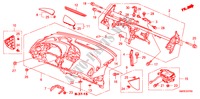 INSTRUMENTEN PANEEL(LH) voor Honda CIVIC 1.8 TYPE-S    PLUS 3 deuren 6-versnellings handgeschakelde versnellingsbak 2010