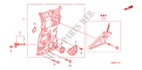KETTINGKAST(2.0L) voor Honda CIVIC 2.0 TYPE-R 3 deuren 6-versnellings handgeschakelde versnellingsbak 2011