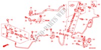 KOPPELING HOOFDCILINDER(LH)(1.4L)(1.8L) voor Honda CIVIC 1.4 TYPE-S    PLUS 3 deuren 6-versnellings handgeschakelde versnellingsbak 2010