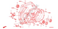 KOPPELINGKAST(1.8L) voor Honda CIVIC 1.8 TYPE-S 3 deuren 6-versnellings handgeschakelde versnellingsbak 2010