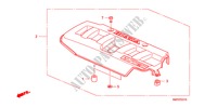MOTOR AFDEKKING(1.8L) voor Honda CIVIC 1.8 TYPE-S 3 deuren intelligente transmissie IMT 2011