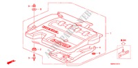MOTOR AFDEKKING(DIESEL) voor Honda CIVIC 2.2 TYPE-S 3 deuren 6-versnellings handgeschakelde versnellingsbak 2011