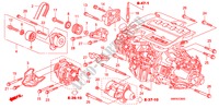MOTOR BEVESTIGING BEUGEL(DIESEL) voor Honda CIVIC 2.2 TYPE-S 3 deuren 6-versnellings handgeschakelde versnellingsbak 2011