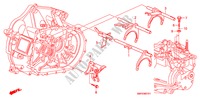 OVERSCHAKELVORK(2.0L) voor Honda CIVIC 2.0 TYPE-R 3 deuren 6-versnellings handgeschakelde versnellingsbak 2011