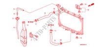 RADIATOR SLANG/RESERVETANK(1.4L) voor Honda CIVIC 1.4 TYPE-S    PLUS 3 deuren 6-versnellings handgeschakelde versnellingsbak 2011