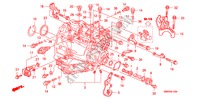 TRANSMISSIE HUIS(DIESEL) voor Honda CIVIC 2.2 TYPE-S 3 deuren 6-versnellings handgeschakelde versnellingsbak 2011