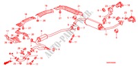 UITLAATPIJP/GELUIDDEMPER(1.8L) voor Honda CIVIC 1.8 BASE 3 deuren 6-versnellings handgeschakelde versnellingsbak 2010