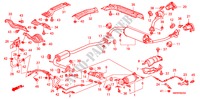 UITLAATPIJP/GELUIDDEMPER(DIESEL)(2) voor Honda CIVIC 2.2 TYPE-S 3 deuren 6-versnellings handgeschakelde versnellingsbak 2010