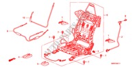 V. ZITTING COMPONENTEN(L.)(2.0L) voor Honda CIVIC 2.0 TYPE-R 3 deuren 6-versnellings handgeschakelde versnellingsbak 2011