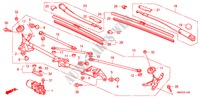 VOOR RUITESPROEIER(LH) voor Honda CIVIC 1.8 TYPE-S 3 deuren 6-versnellings handgeschakelde versnellingsbak 2010