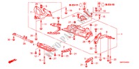VOOR SUB FRAME voor Honda CIVIC 2.2 TYPE-S    PLUS 3 deuren 6-versnellings handgeschakelde versnellingsbak 2010