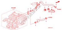 WATERSLANG(LH)(1.4L) voor Honda CIVIC 1.4 BASE 3 deuren 6-versnellings handgeschakelde versnellingsbak 2011