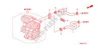 WATERSLANG(RH)(2.0L) voor Honda CIVIC 2.0 TYPE-R   CHAMP 3 deuren 6-versnellings handgeschakelde versnellingsbak 2011