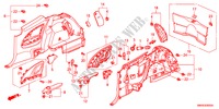 ZIJDE VOERING voor Honda CIVIC 1.8 TYPE-S 3 deuren 6-versnellings handgeschakelde versnellingsbak 2010
