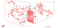 A.T.F. KOELER KIT voor Honda CONCERTO 1.6I-16 4 deuren 4-traps automatische versnellingsbak 1990