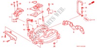 INLAAT SPRUITSTUK(PGM FI) (1.5L) voor Honda CONCERTO 1.5I 4 deuren 5-versnellings handgeschakelde versnellingsbak 1991
