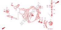 KOPPELING TERUGKEER/ SNELHEIDSMETER VERSNELLIN voor Honda CONCERTO 1.5I 4 deuren 5-versnellings handgeschakelde versnellingsbak 1991