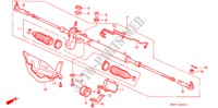 P.S. VERSNELLINGBOX(RH) voor Honda CONCERTO EX 4 deuren 5-versnellings handgeschakelde versnellingsbak 1990