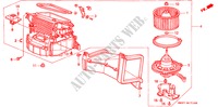 VERWARMING AANJAGER voor Honda CONCERTO 1.6I-16 4 deuren 4-traps automatische versnellingsbak 1993