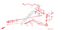 VOOR STABILISATOR/ VOOR ONDER ARM voor Honda CONCERTO 1.6I-16 4 deuren 4-traps automatische versnellingsbak 1991