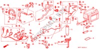 AIRCONDITIONER (SLANGEN/PIJPEN)(RH) voor Honda ACCORD 2.0IS 4 deuren 4-traps automatische versnellingsbak 1996