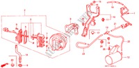 AUTOMATISCHE CRUISE(LH) voor Honda ACCORD 2.0ILS 4 deuren 4-traps automatische versnellingsbak 1994