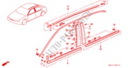 GIETWERK voor Honda ACCORD 2.0ILS 4 deuren 4-traps automatische versnellingsbak 1994