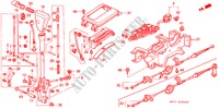 KEUZEHENDEL(LH) voor Honda ACCORD 1.8IS 4 deuren 4-traps automatische versnellingsbak 1996