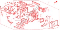 VERWARMINGSEENHEID(1) voor Honda ACCORD 1.8IS 4 deuren 5-versnellings handgeschakelde versnellingsbak 1996