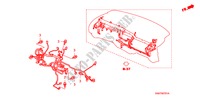BEDRADINGSBUNDEL(LH) (2) voor Honda CIVIC 1.6 S 4 deuren 5-traps automatische versnellingsbak 2007