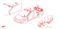 BEDRADINGSBUNDEL(LH) (4) voor Honda CIVIC 1.8 ES 4 deuren 6-versnellings handgeschakelde versnellingsbak 2006