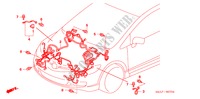 BEDRADINGSBUNDEL(RH) (1) voor Honda CIVIC 1.6 SE 4 deuren 5-versnellings handgeschakelde versnellingsbak 2007