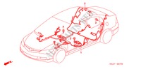 BEDRADINGSBUNDEL(RH) (3) voor Honda CIVIC 1.8 EXI 4 deuren 5-versnellings handgeschakelde versnellingsbak 2006